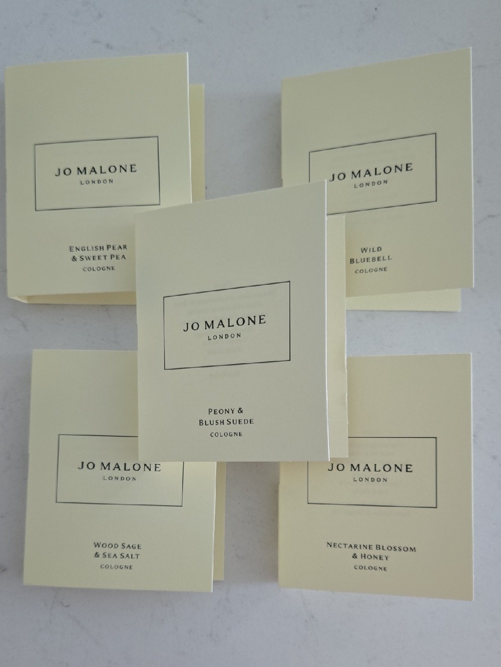 New Peony & Blush Suede, Wood Sage & Sea Salt, English Pear & Freesia, Wild Blue